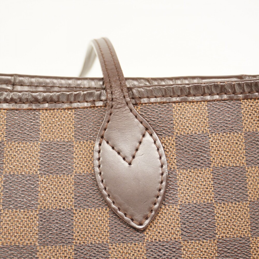 LOUIS VUITTON Authentic Brown Damier Neverfull MM Tote Bag - Picture 10 of 11